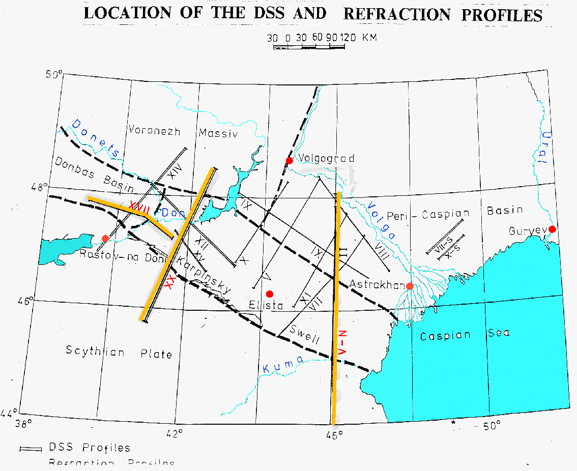 Former USSR seismic profiles (some...)