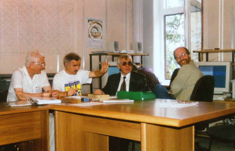 Moscow, July'98: the 4 INTAS-IA-96-03 participants.