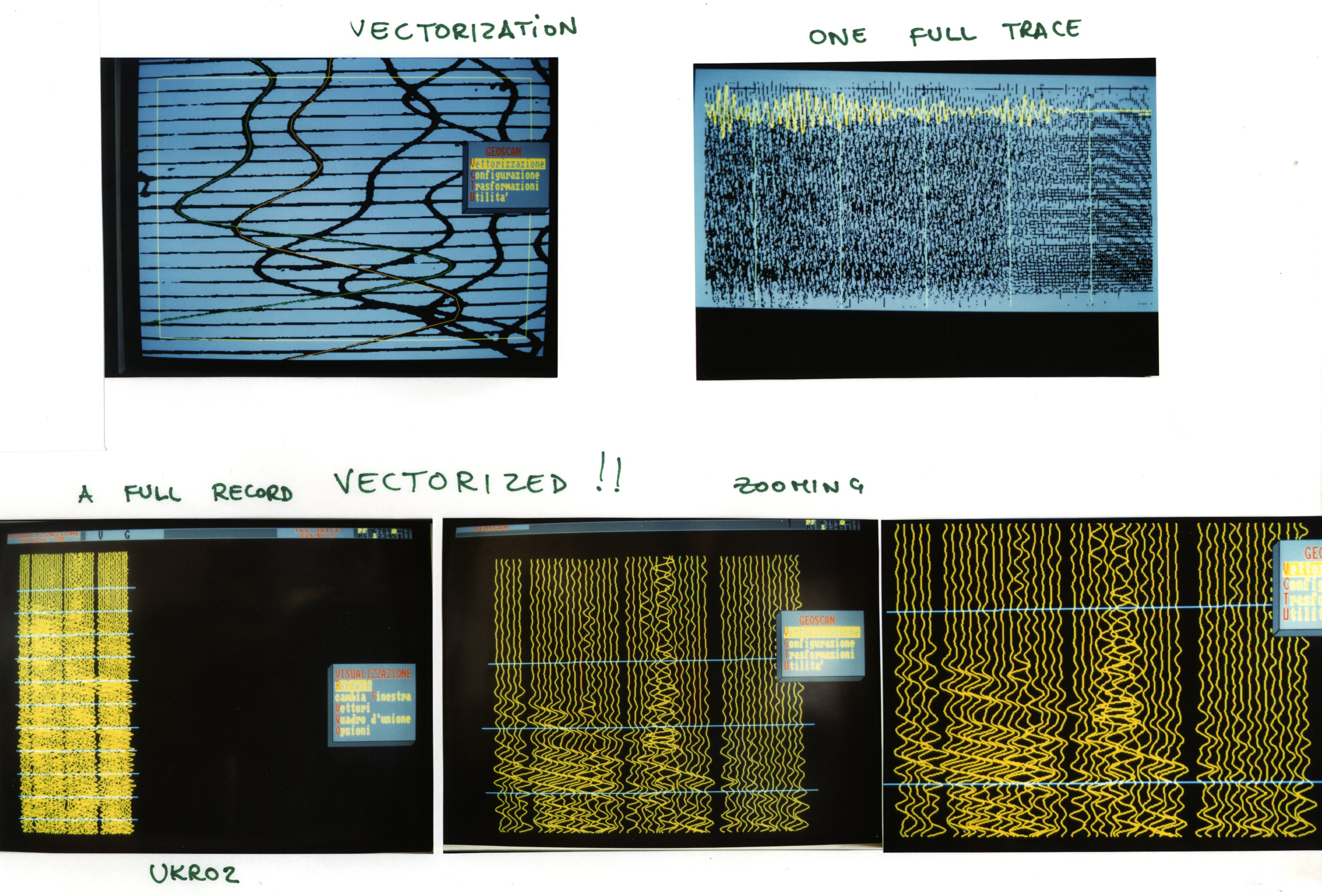 GEOSCAN Vectorization